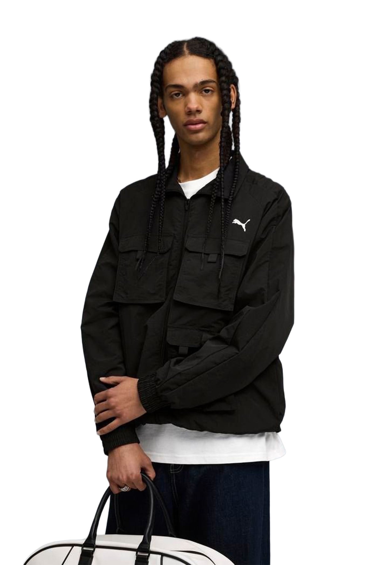 Puma Erkek Mont T7 Cargo Track Jacket 63209201 PUMA 63209201
