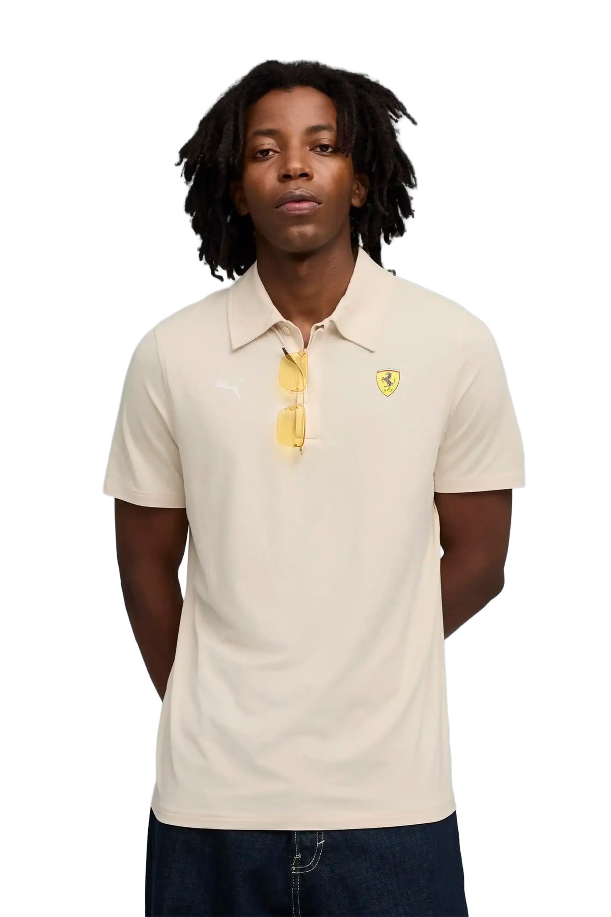 Puma Erkek Polo Yaka Tişört Ferrari Sportswear Cs Polo 63278208 PUMA 63278208
