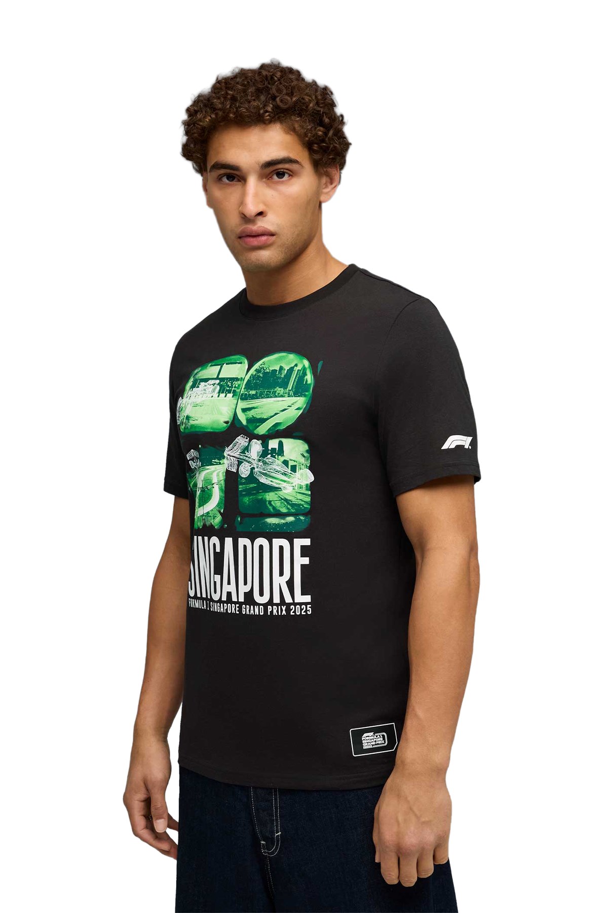Puma Erkek Tişört F1 Singapore Tee 63023101 PUMA 63023101