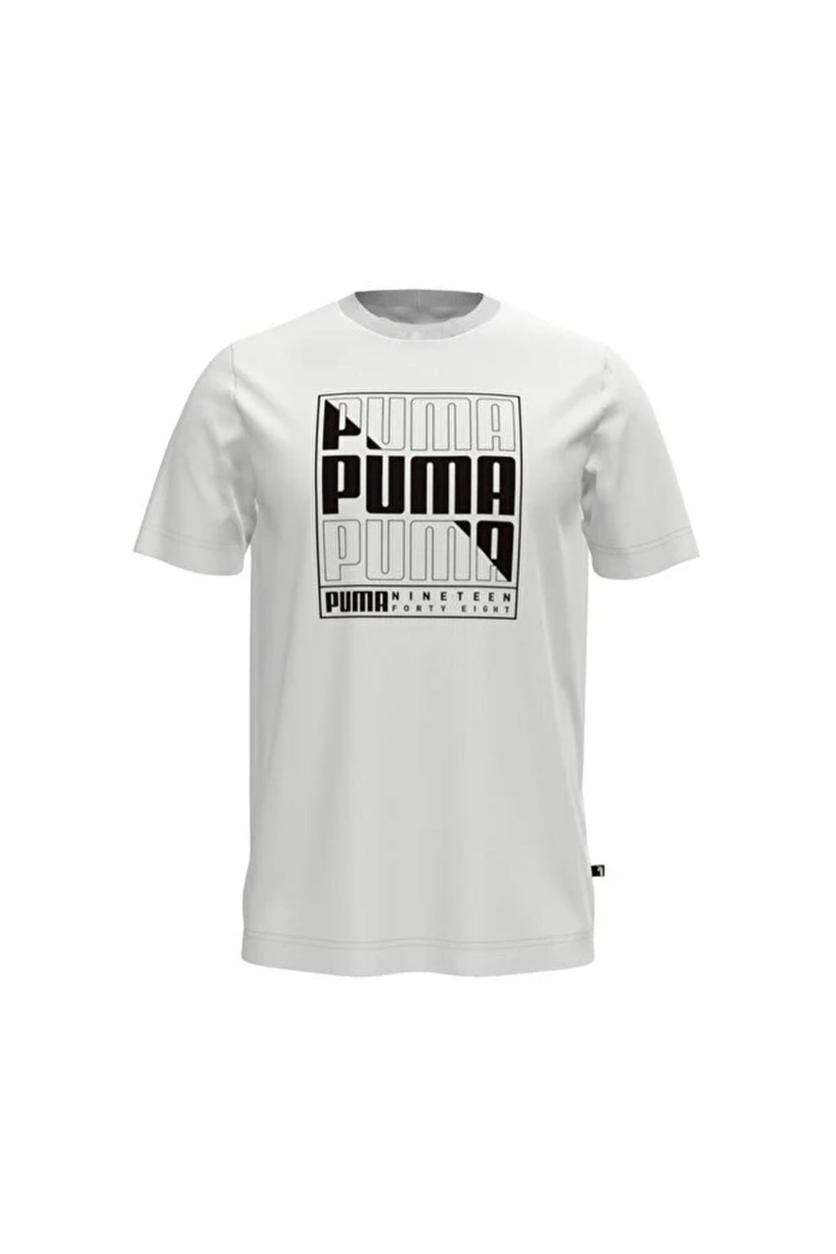 Puma Erkek Tişört Graphics Puma Box Tee 68017202 PUMA 68017202