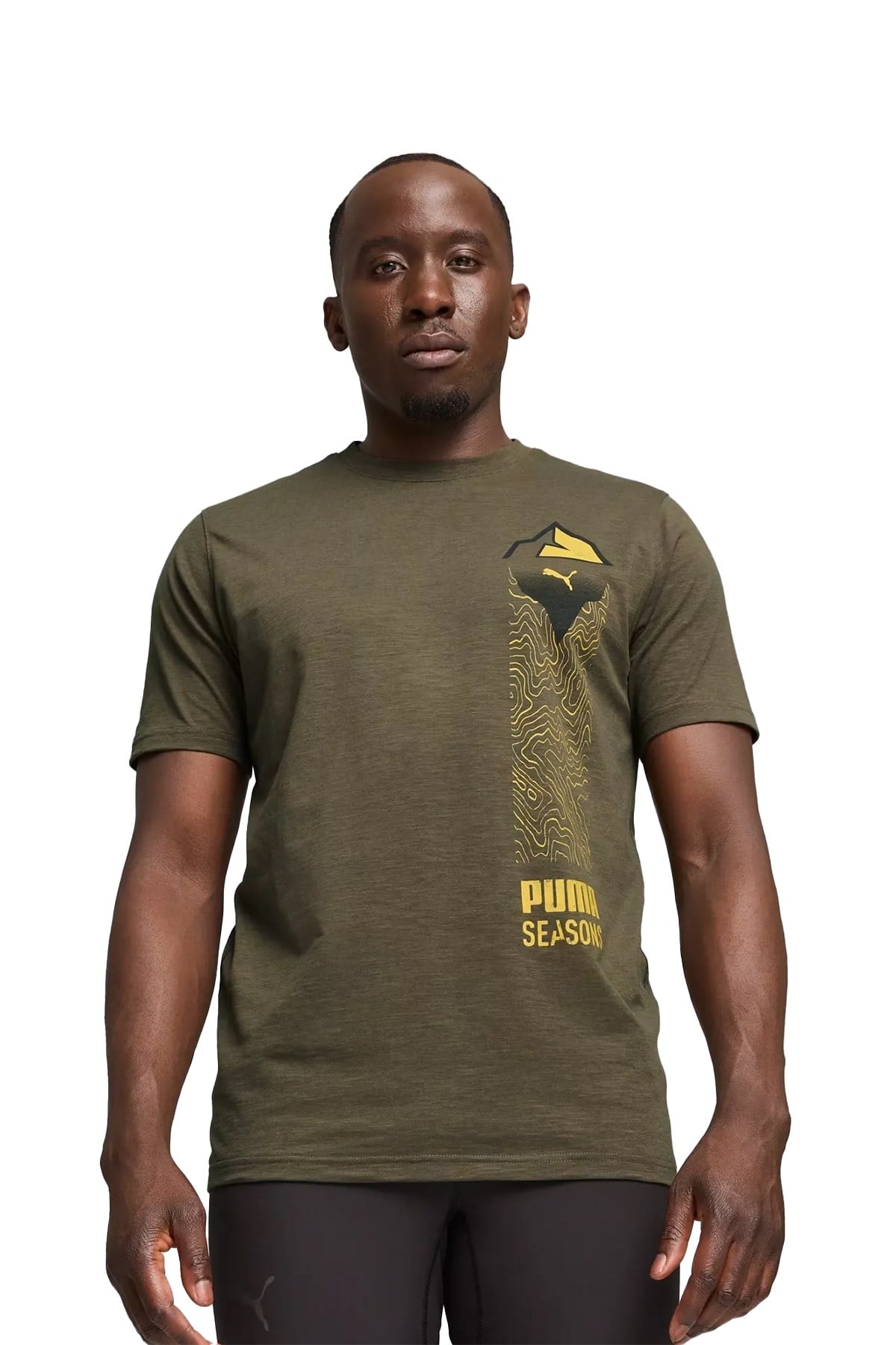 Puma Erkek Tişört Men s Seasons Trail Tee 52586080 PUMA 52586080