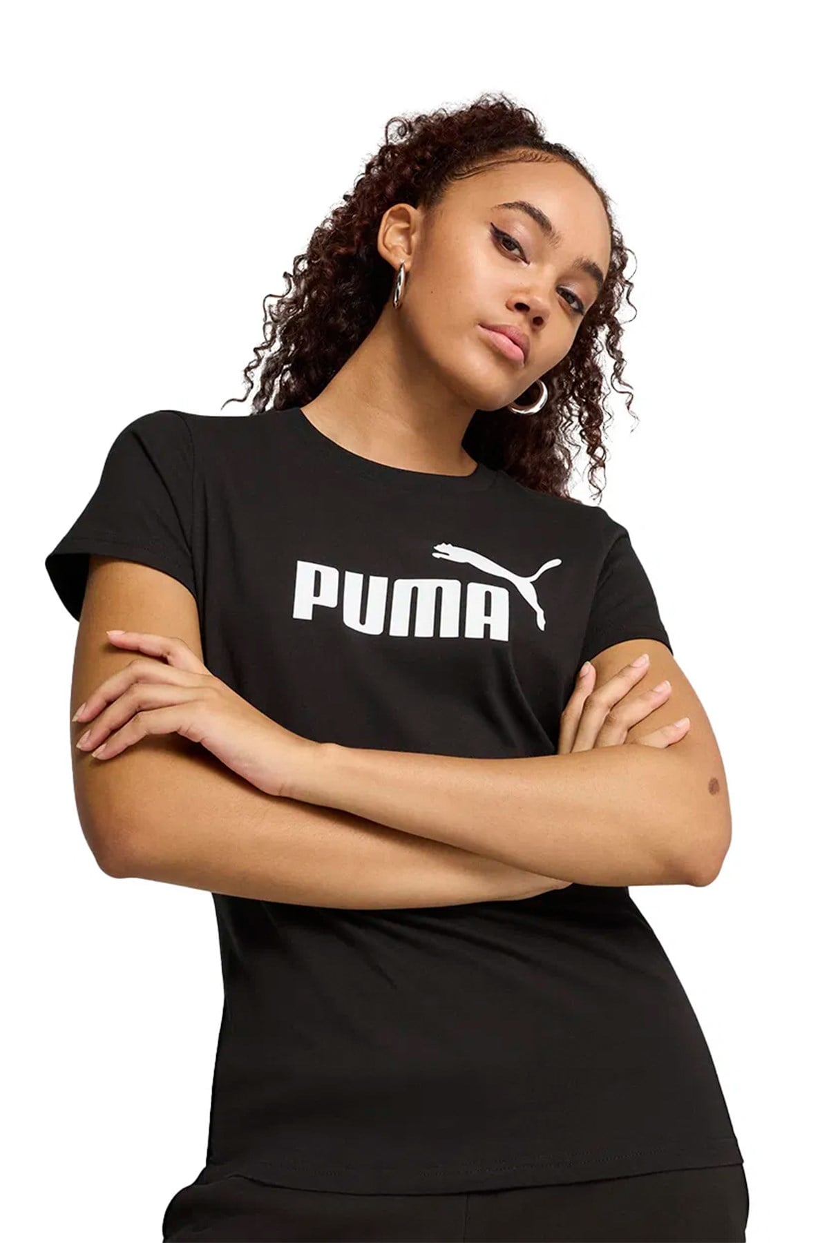 Puma Kadın Tişört ESS No. 1 Logo Tee 68237001 PUMA 68237001