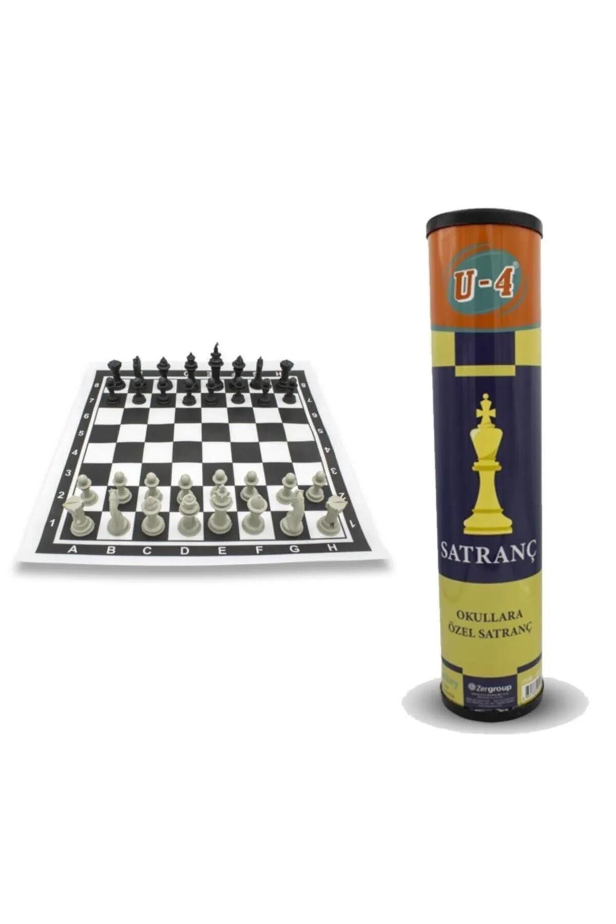 U4 Okullara Özel Rulo Satranç Takımı U4-F439 AVESSA U4-F439