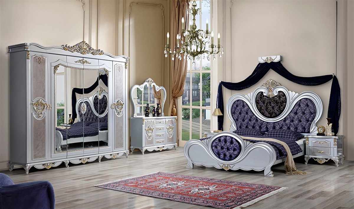 Köşk Klasik Yatak Odası - Evimo Mobilya | Türkiye'nin Mobilya Merkezi
