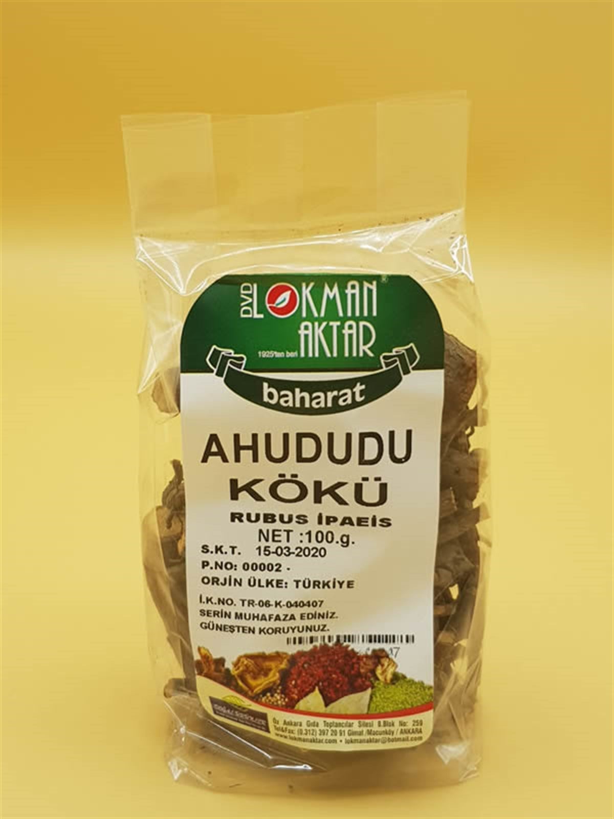 DVD Ahududu kök 100gr