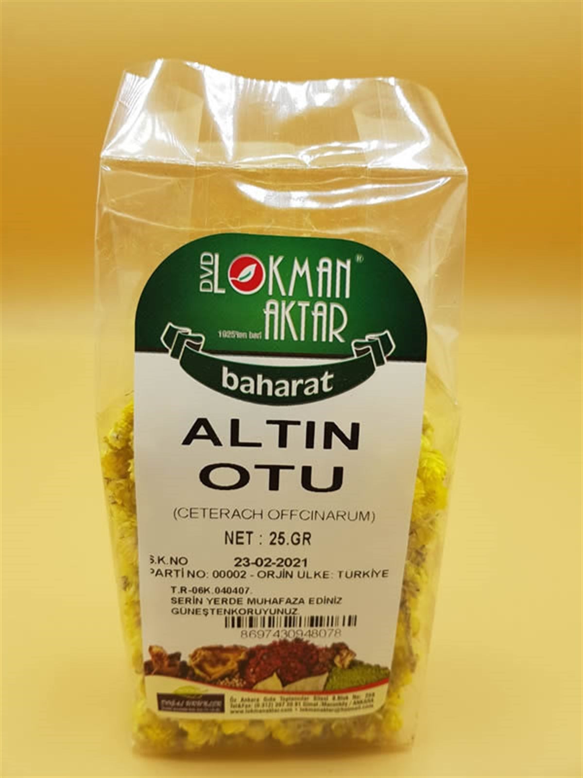 DVD Altın Otu 25gr