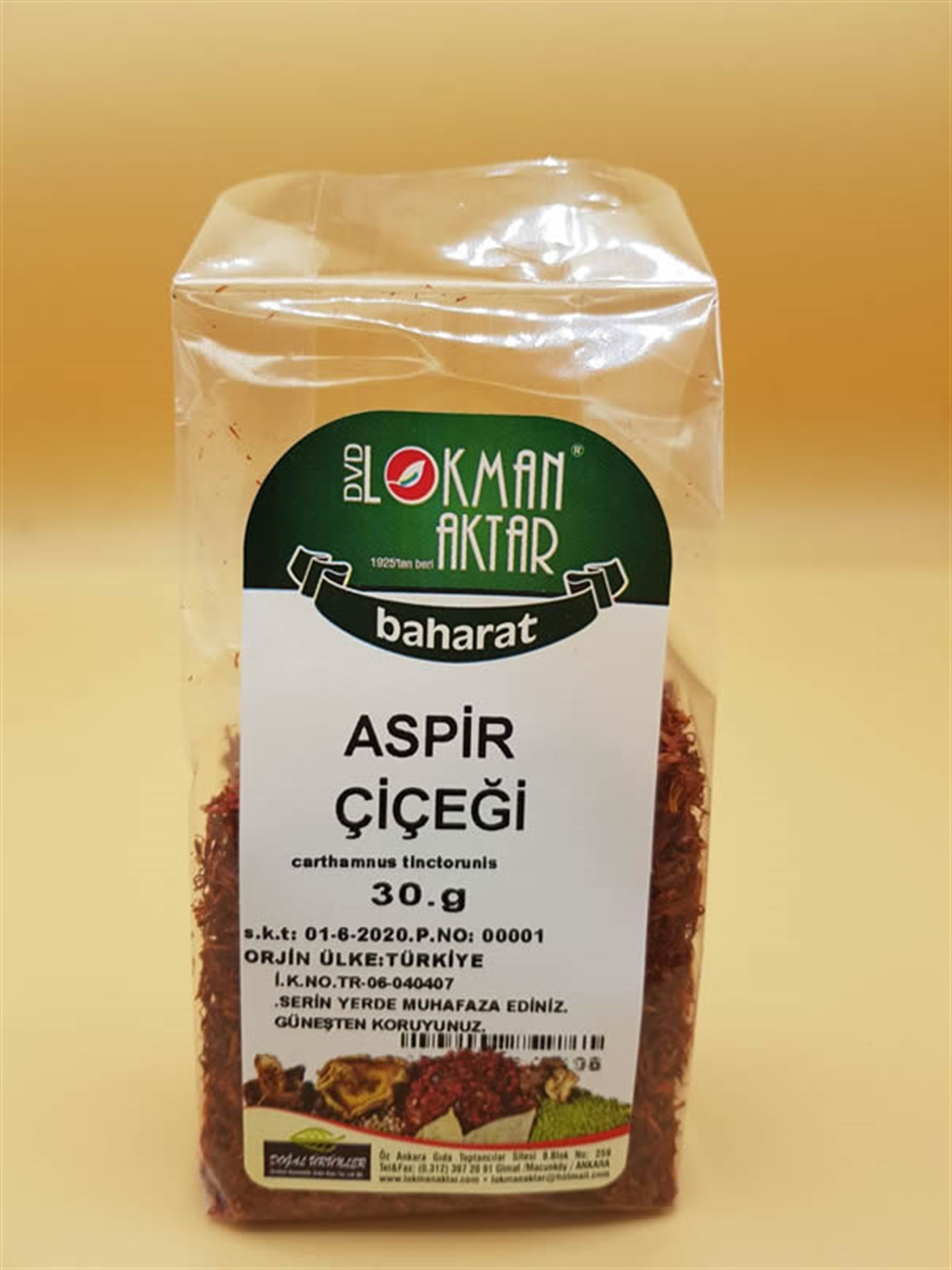 DVD Aspir Çiçeği 40gr