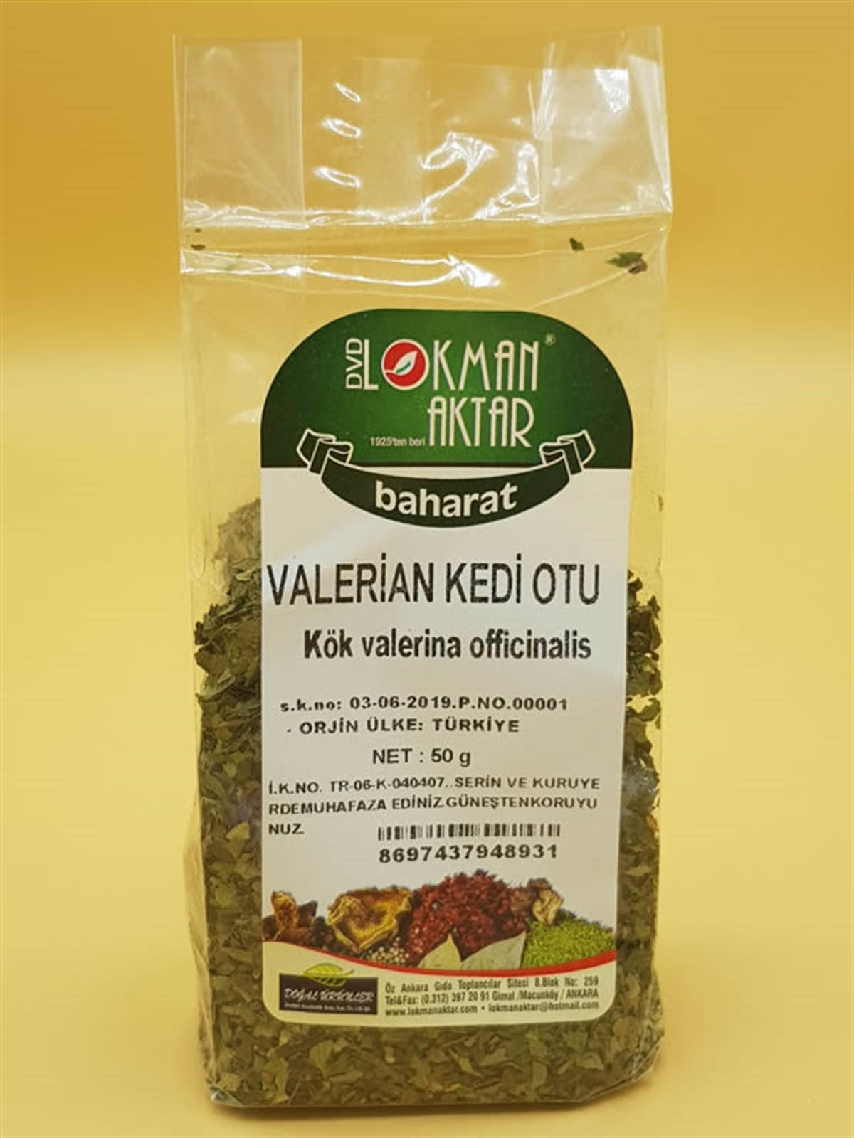 DVD Kedi Otu Valerian 25gr