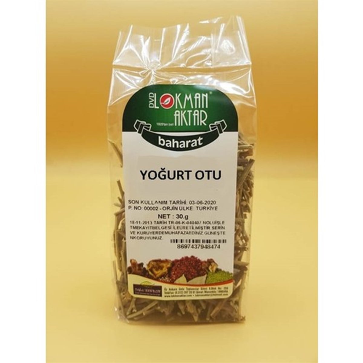 DVD Yoğurt Otu 25gr