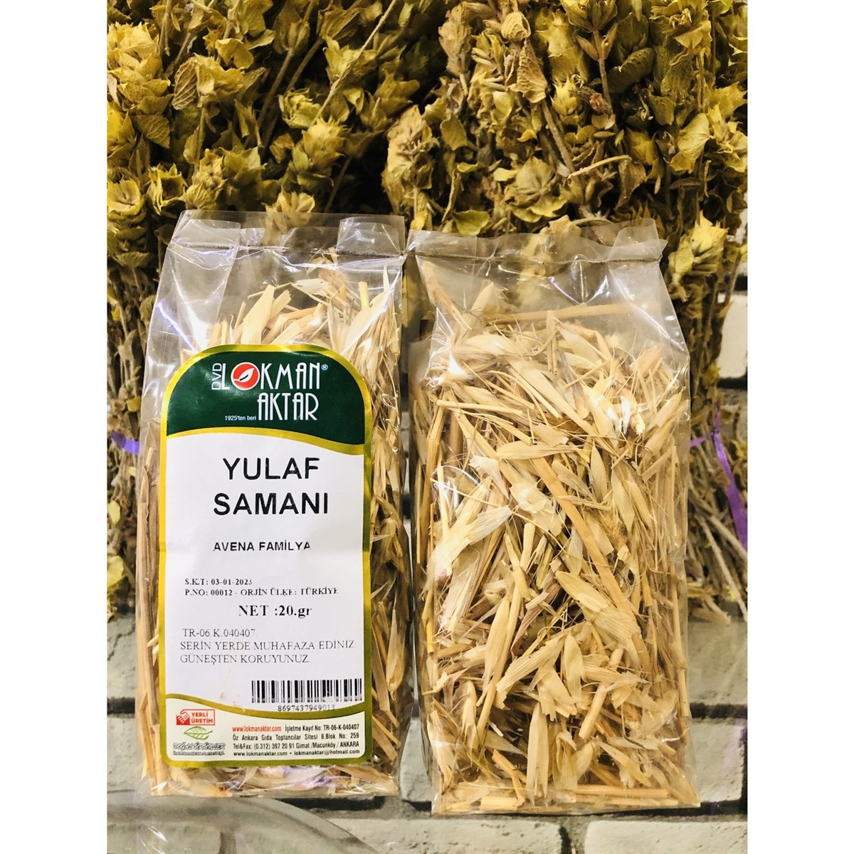 DVD Yulaf Samanı 20gr