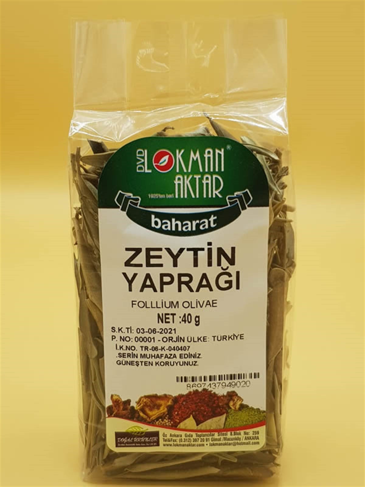 DVD Zeytin Yaprağı 40gr