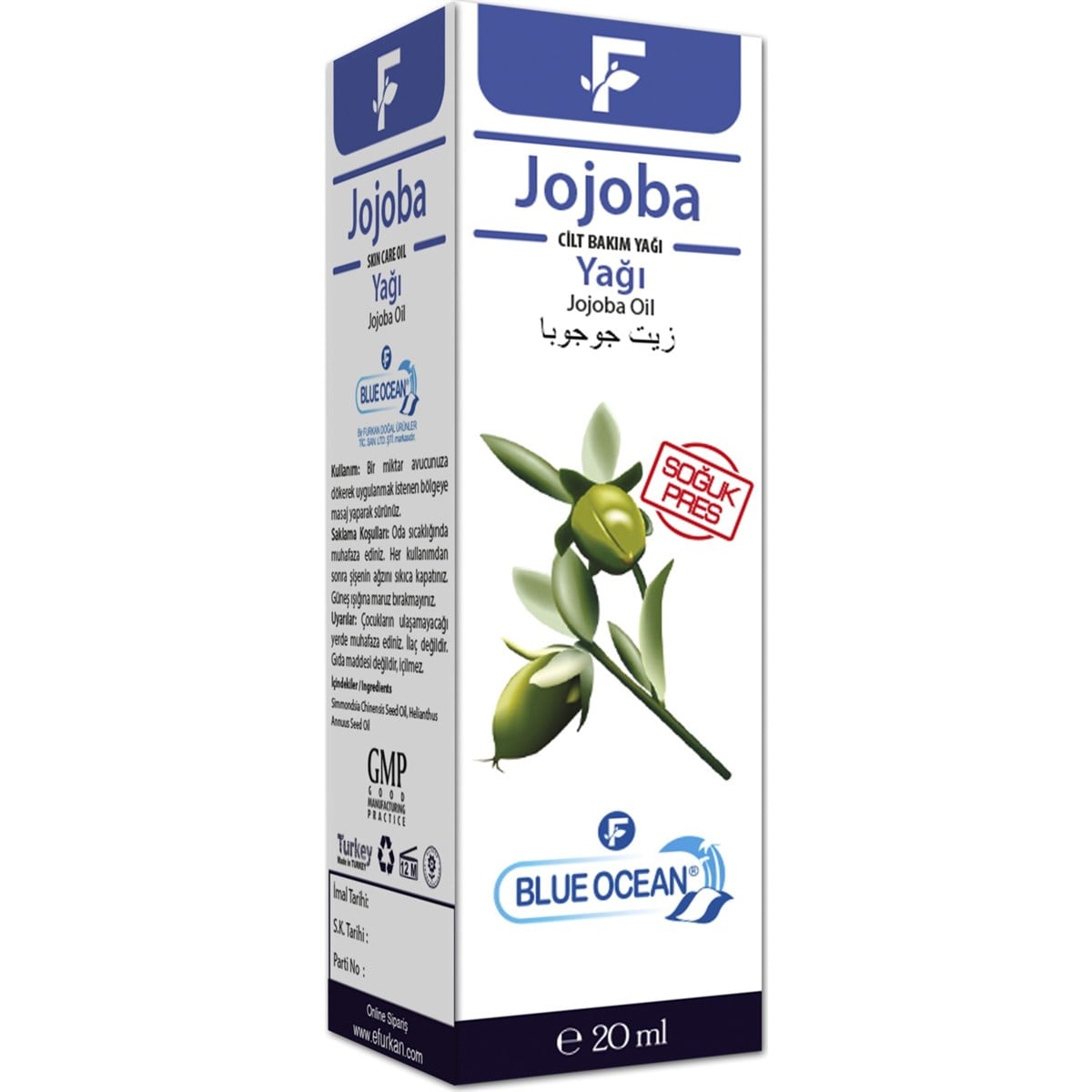 Furkan Jojoba Yağı 20cc