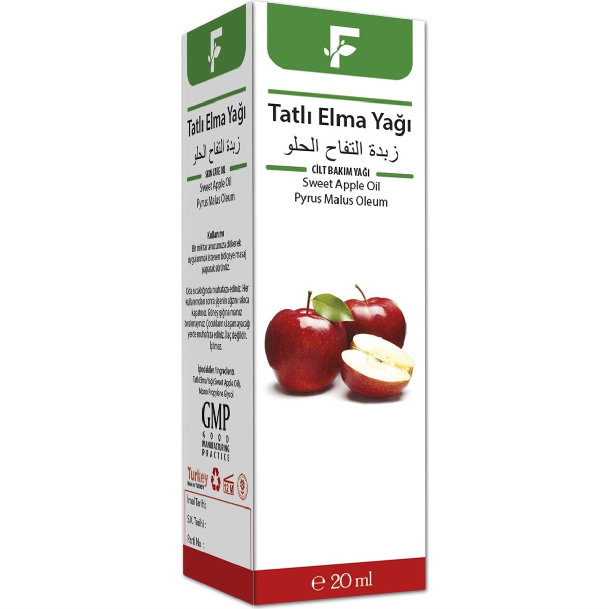 Furkan Tatlı Elma Yağı 20cc