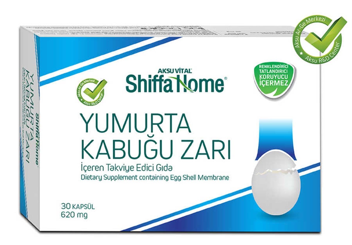 SHF Yumurta Kabuğu Zarı 30 Tablet