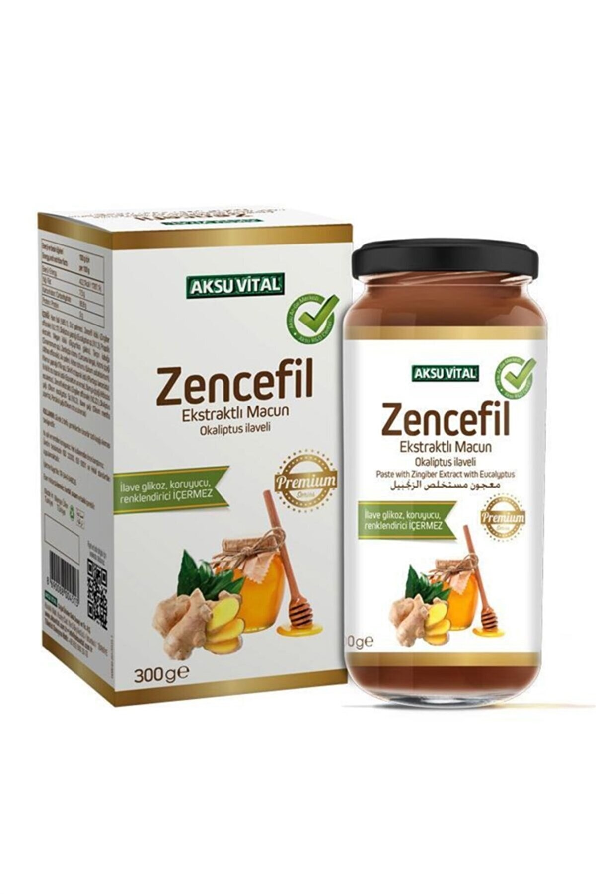 Aksu Zencefil Eks. Macun 300 gr