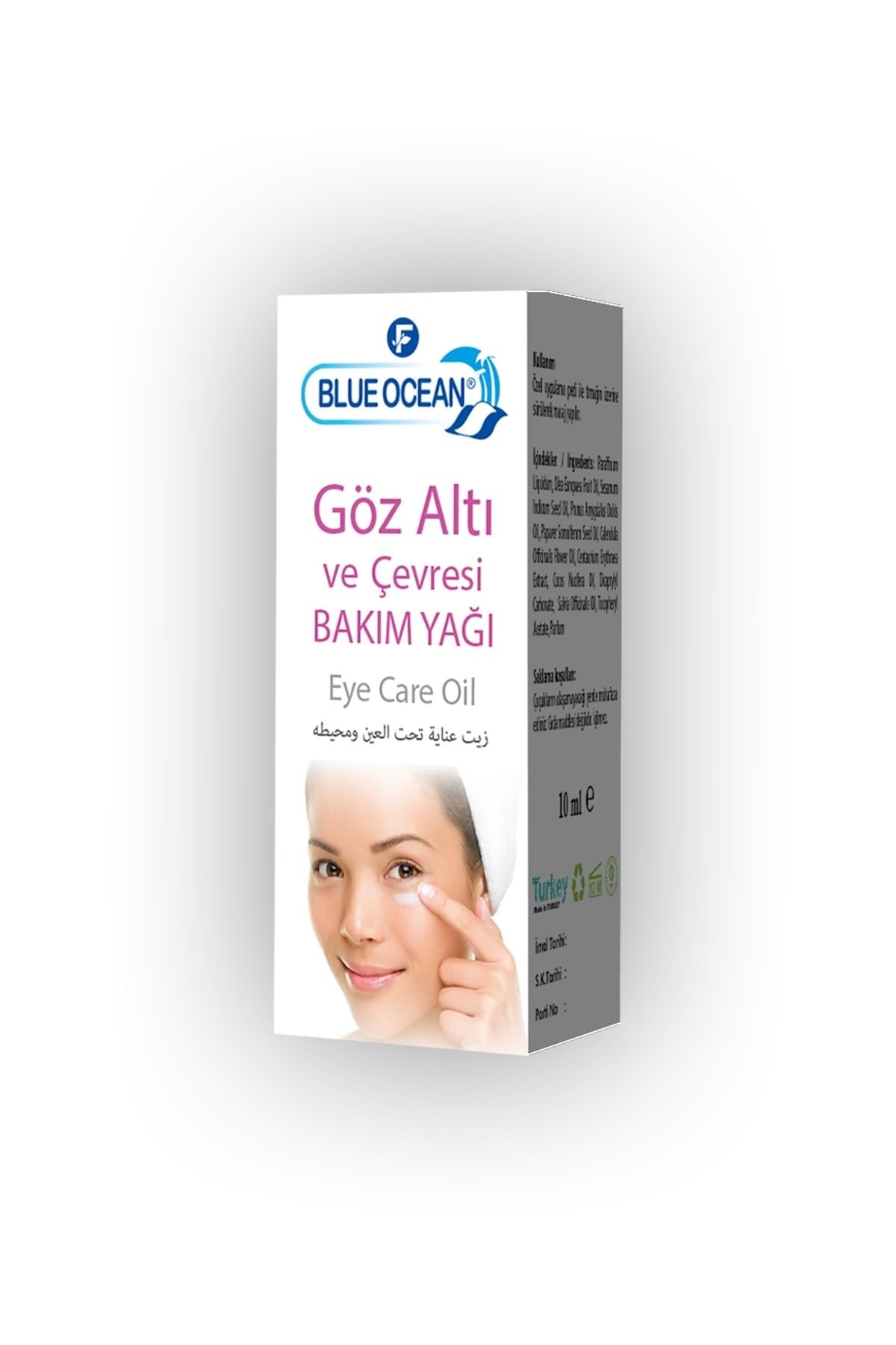 Blue Ocean Gözaltı ve Çevresi Bakım Yağı