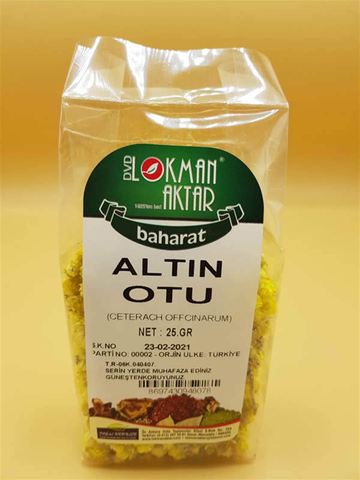 DVD Altın Otu 25gr