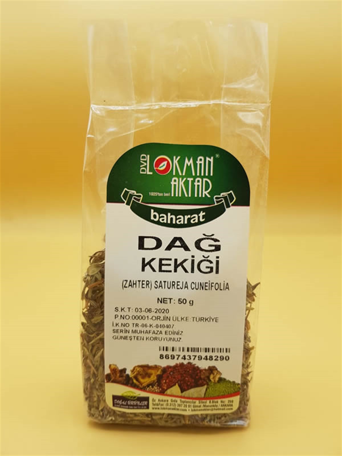 DVD Dağ Kekiği 50gr