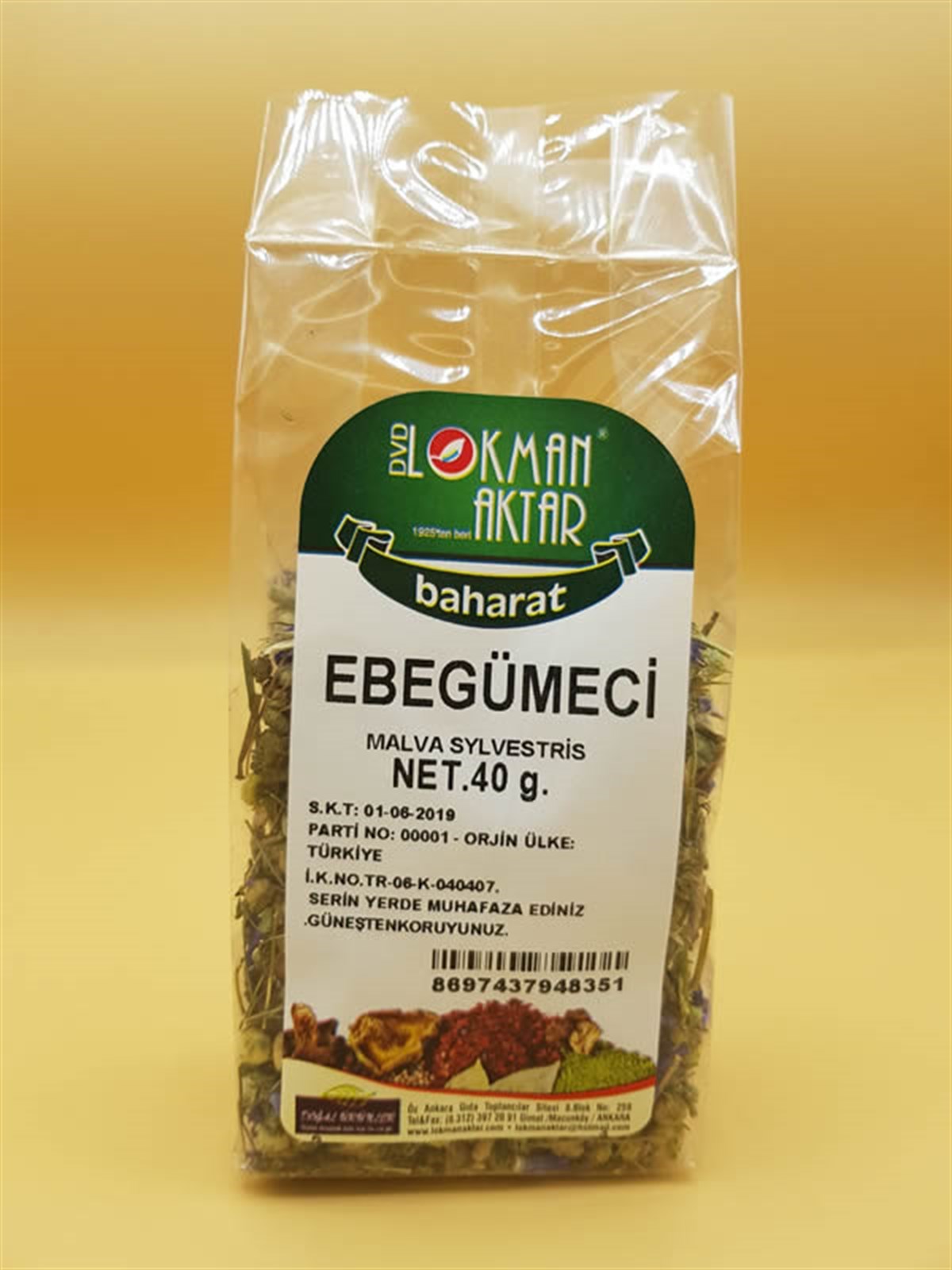DVD Ebegümeci 40gr