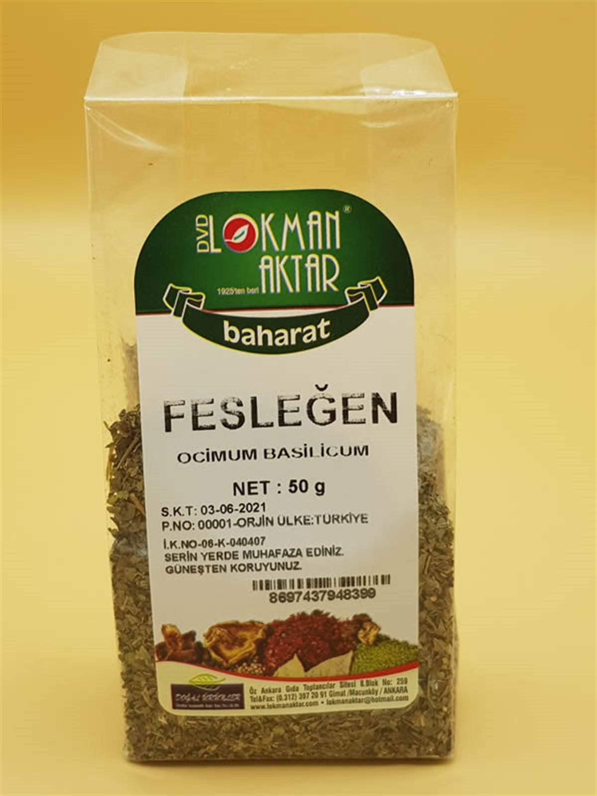 DVD Fesleğen 50gr