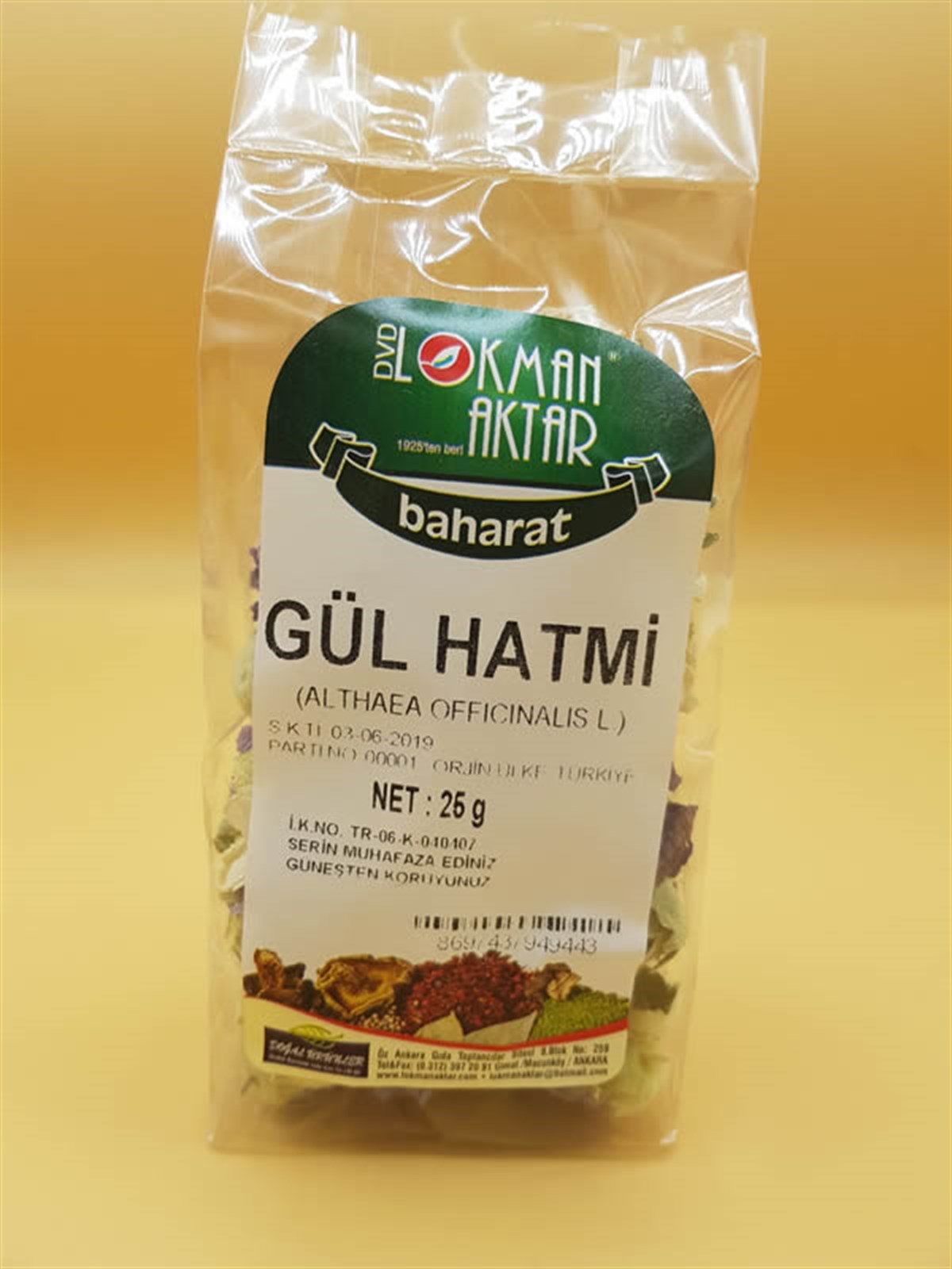 DVD Gül Hatmi 25gr