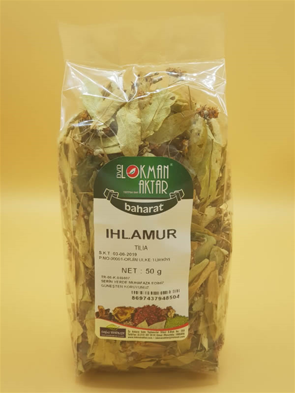 DVD Ihlamur Yaprağı 50gr