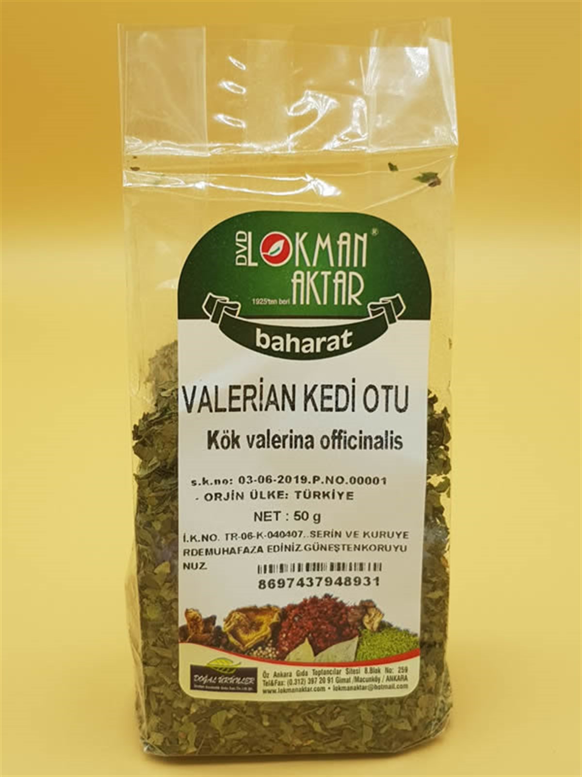 DVD Kedi Otu Valerian 25gr