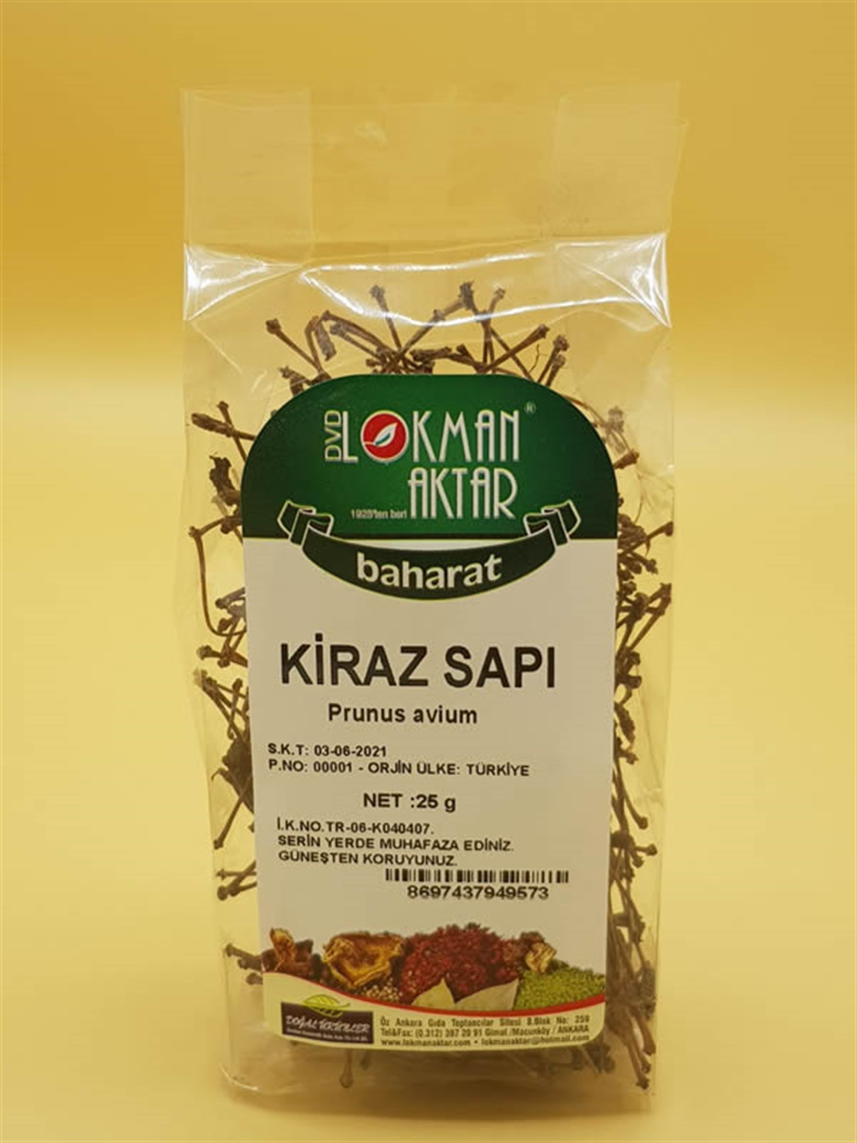 DVD Kiraz Sapı 25gr