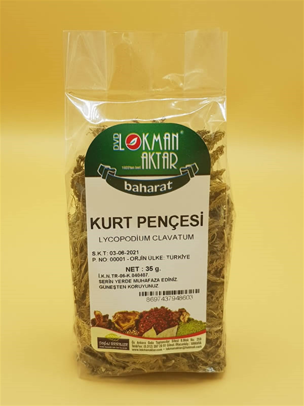 DVD Kurt Pençesi 35gr
