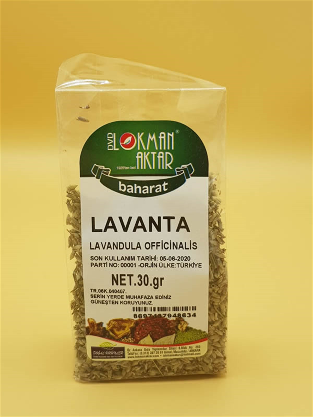 DVD Lavanta 30gr