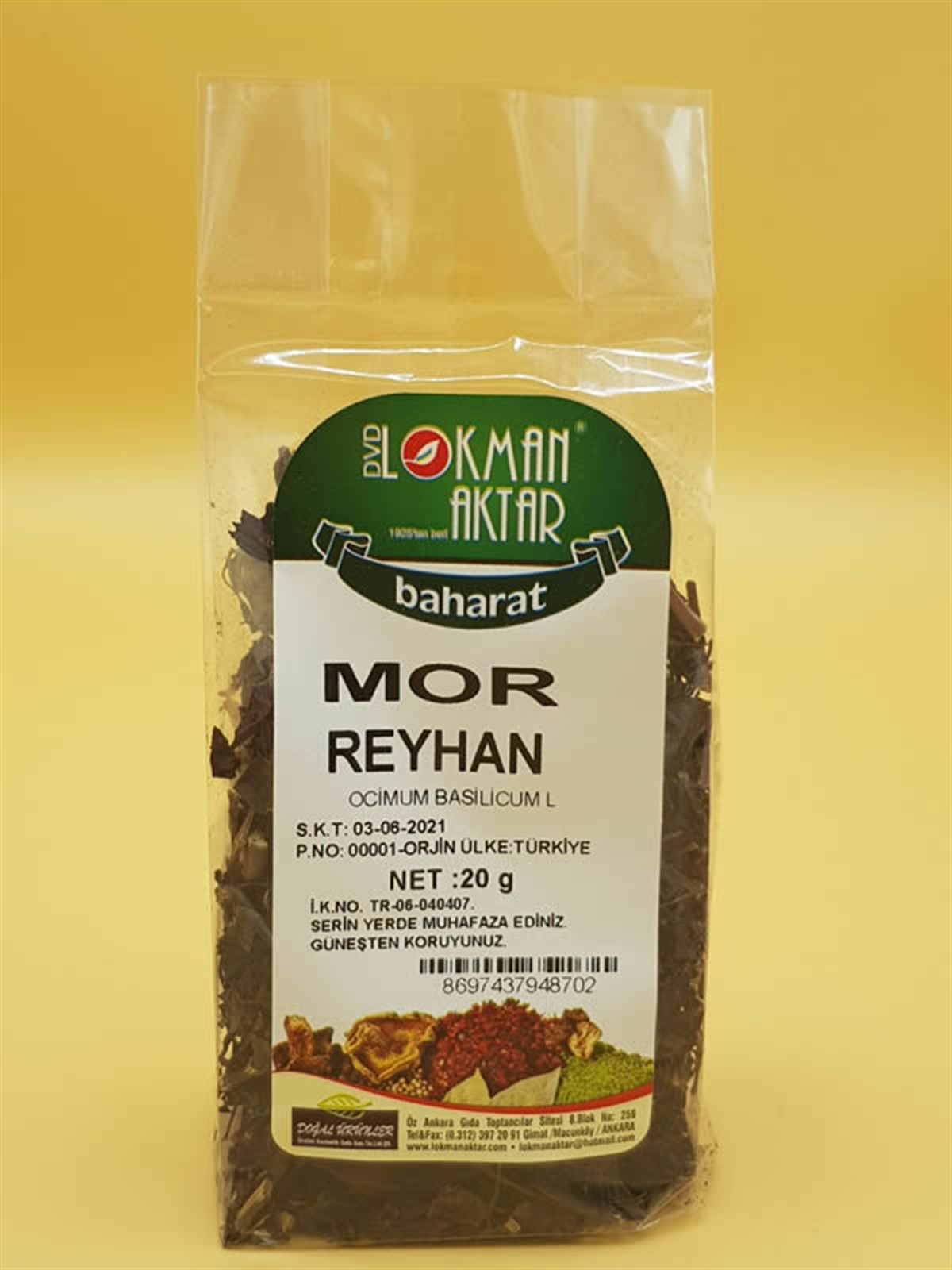 DVD Mor Reyhan 20gr