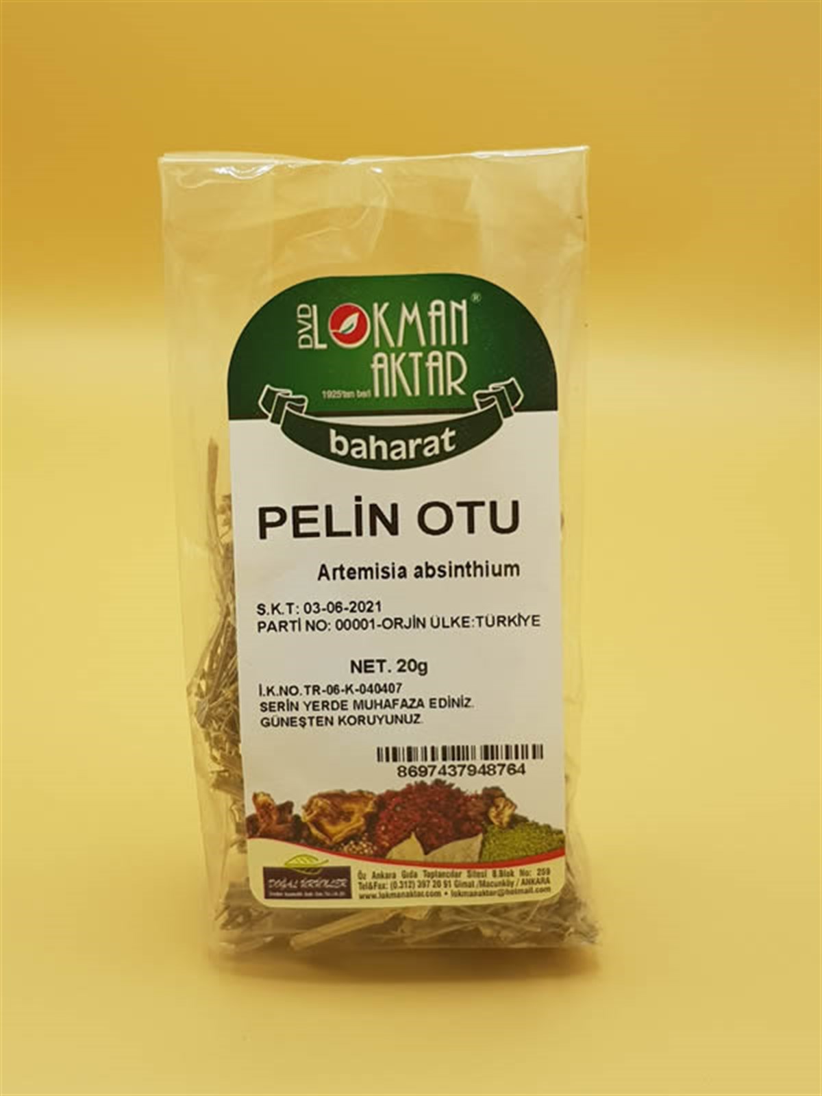 DVD Pelin Otu 20gr