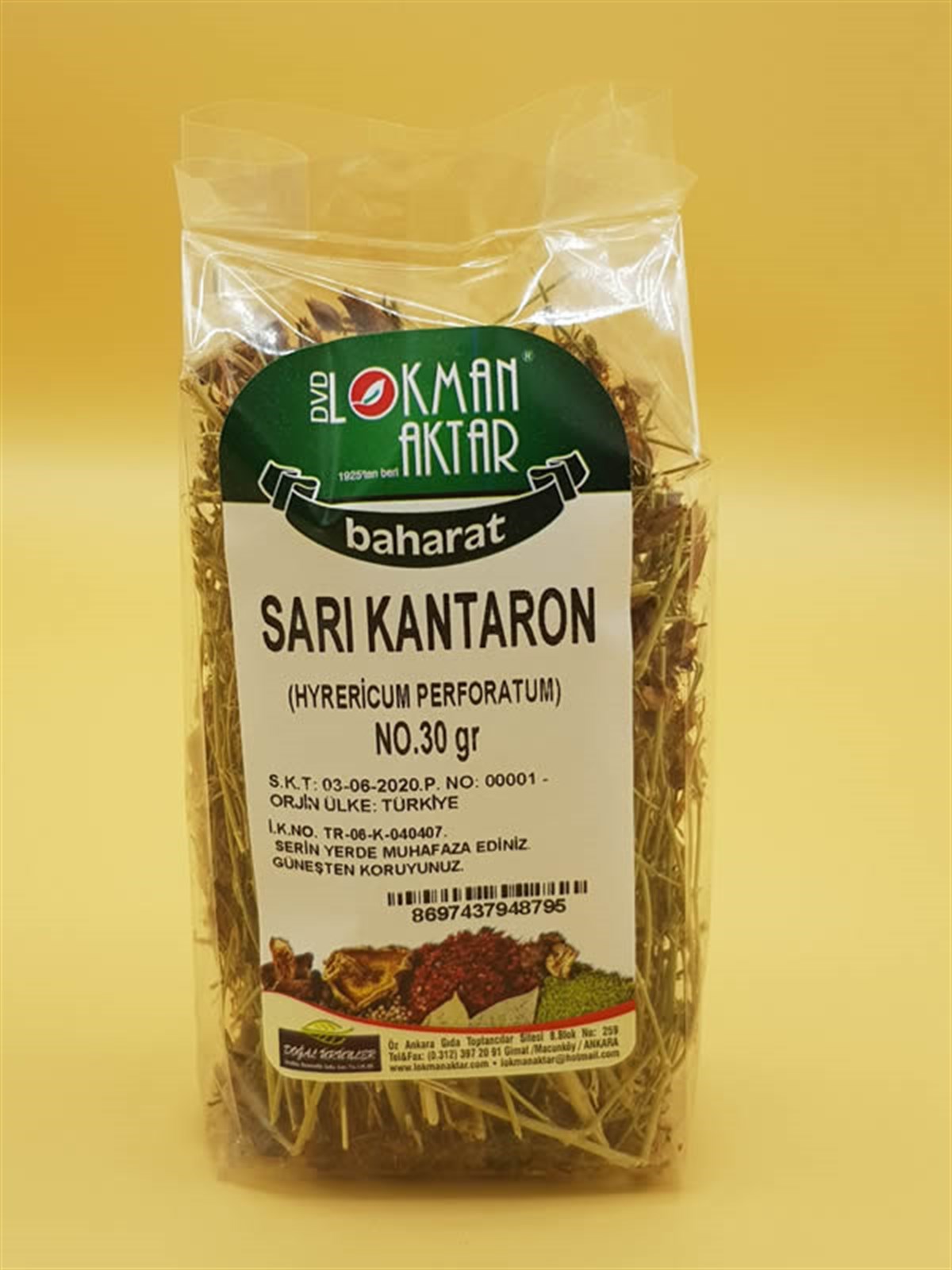 DVD Sarı Kantaron 30gr