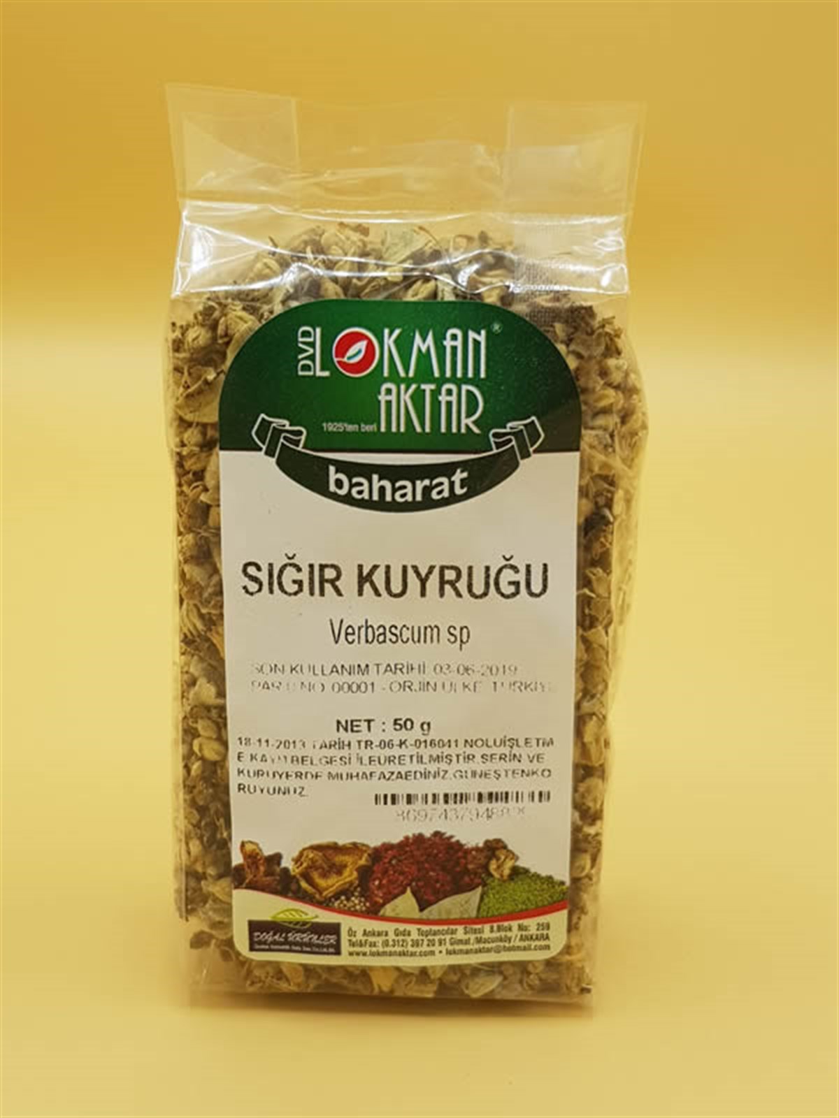 DVD Sığır Kuyruğu 50gr