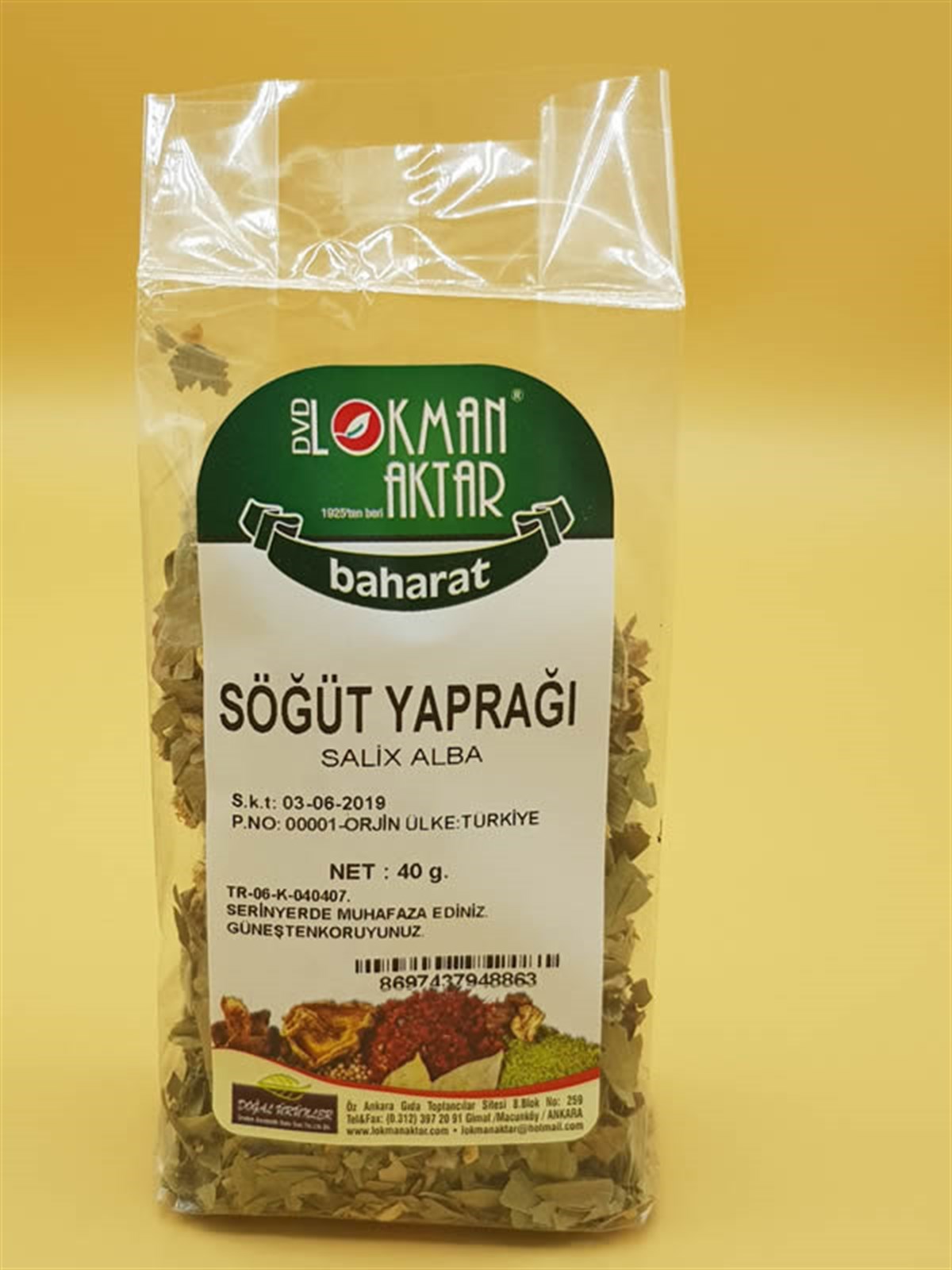 DVD Söğüt Yaprağı 40gr