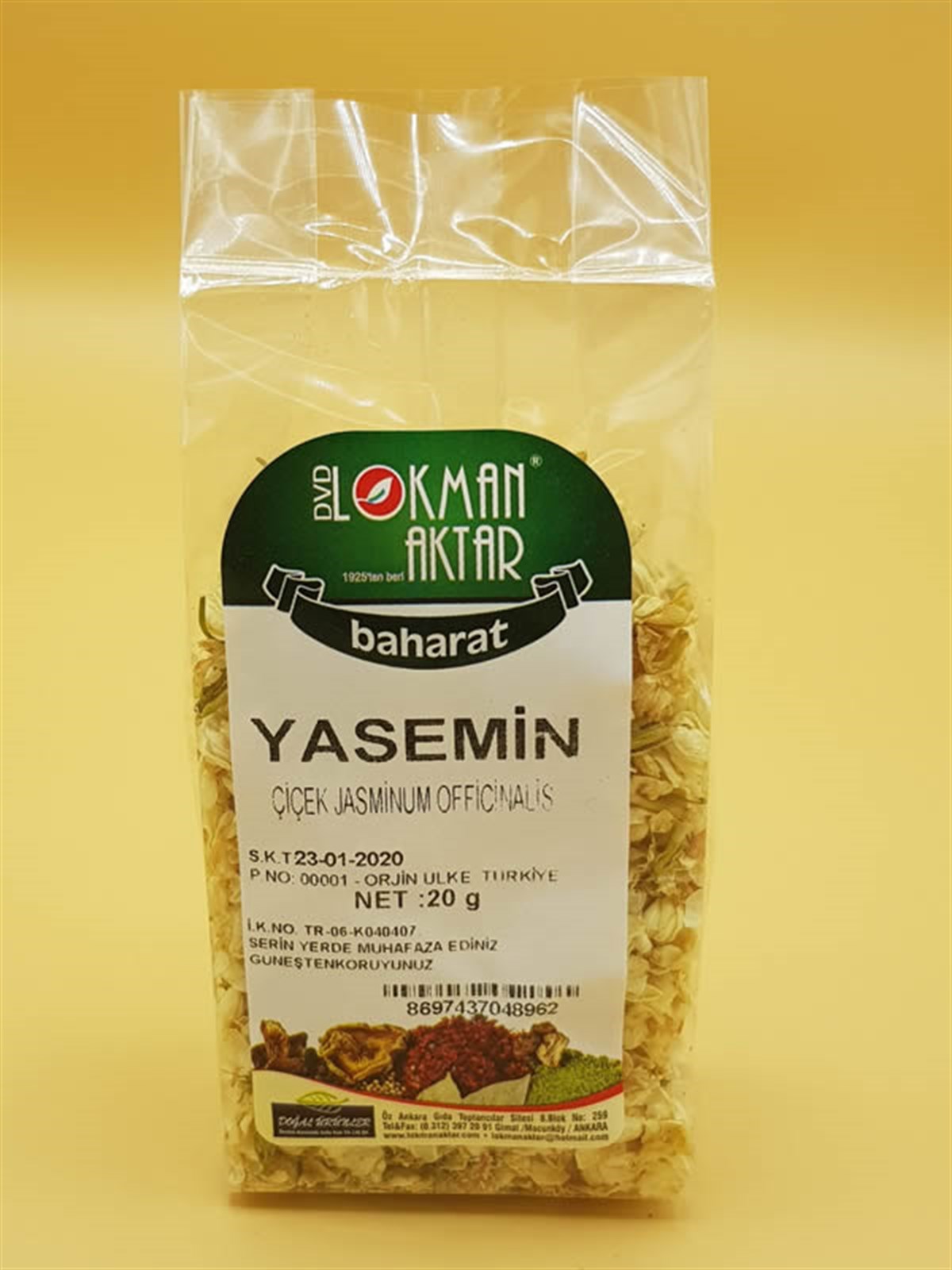 DVD Yasemin 20gr