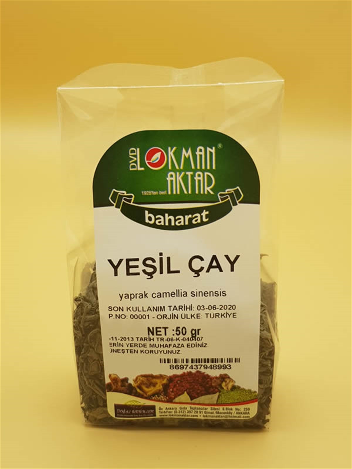DVD Yeşil Çay 50gr