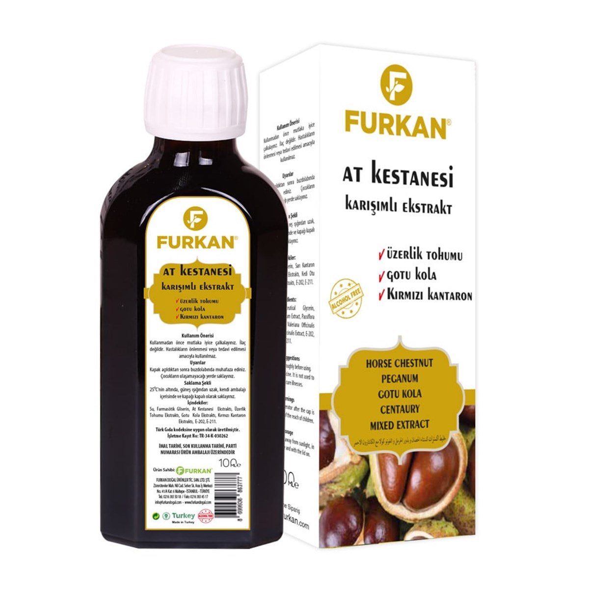 Furkan At Kestanesi Extrat 100ml