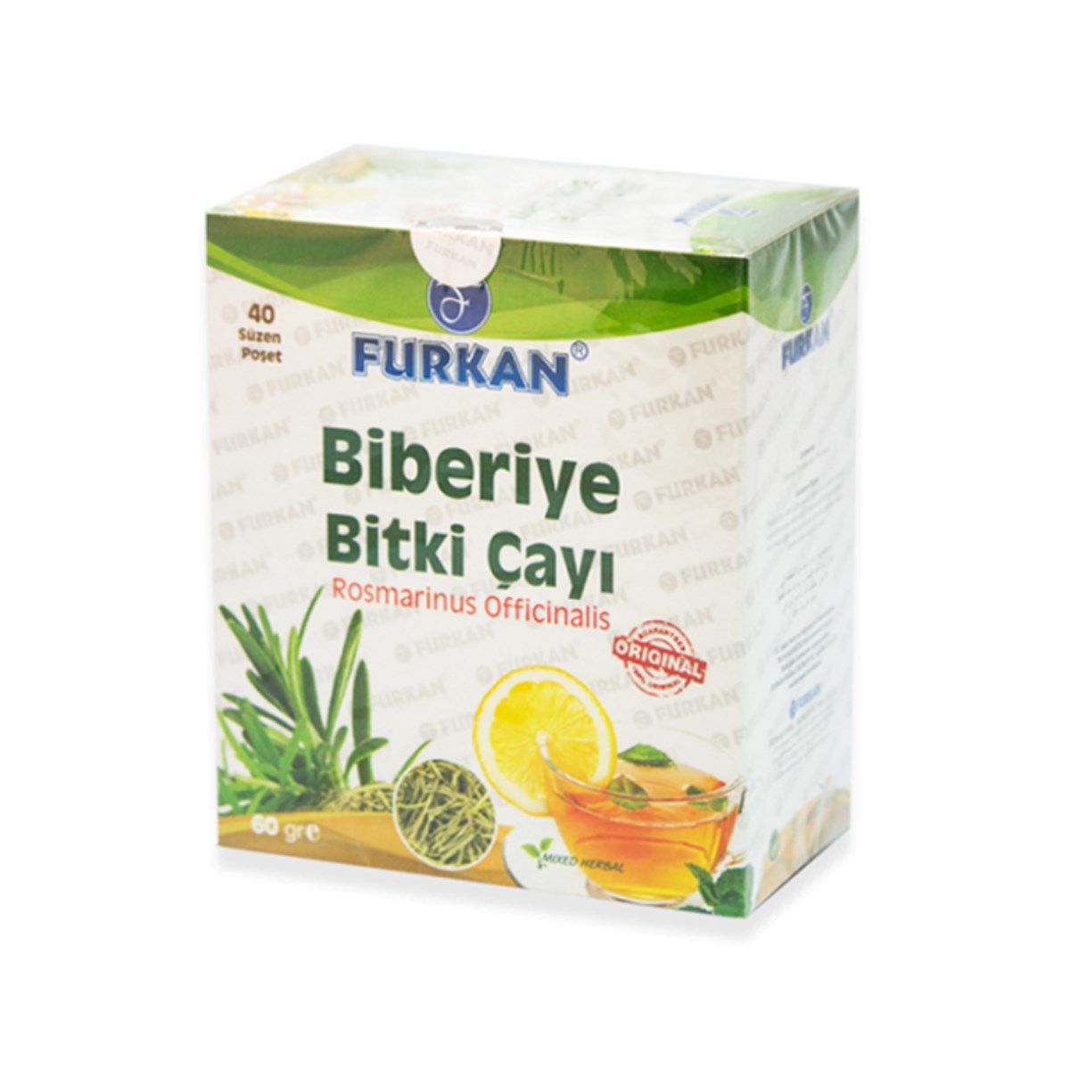 Furkan Biberiye Bitki Çayı 40'lı