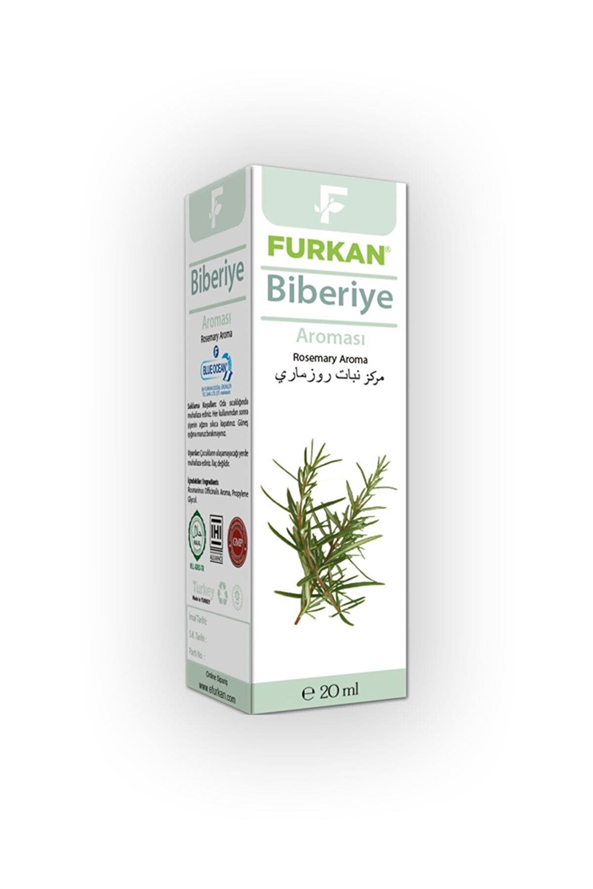 Furkan Biberiye Yağı 20cc