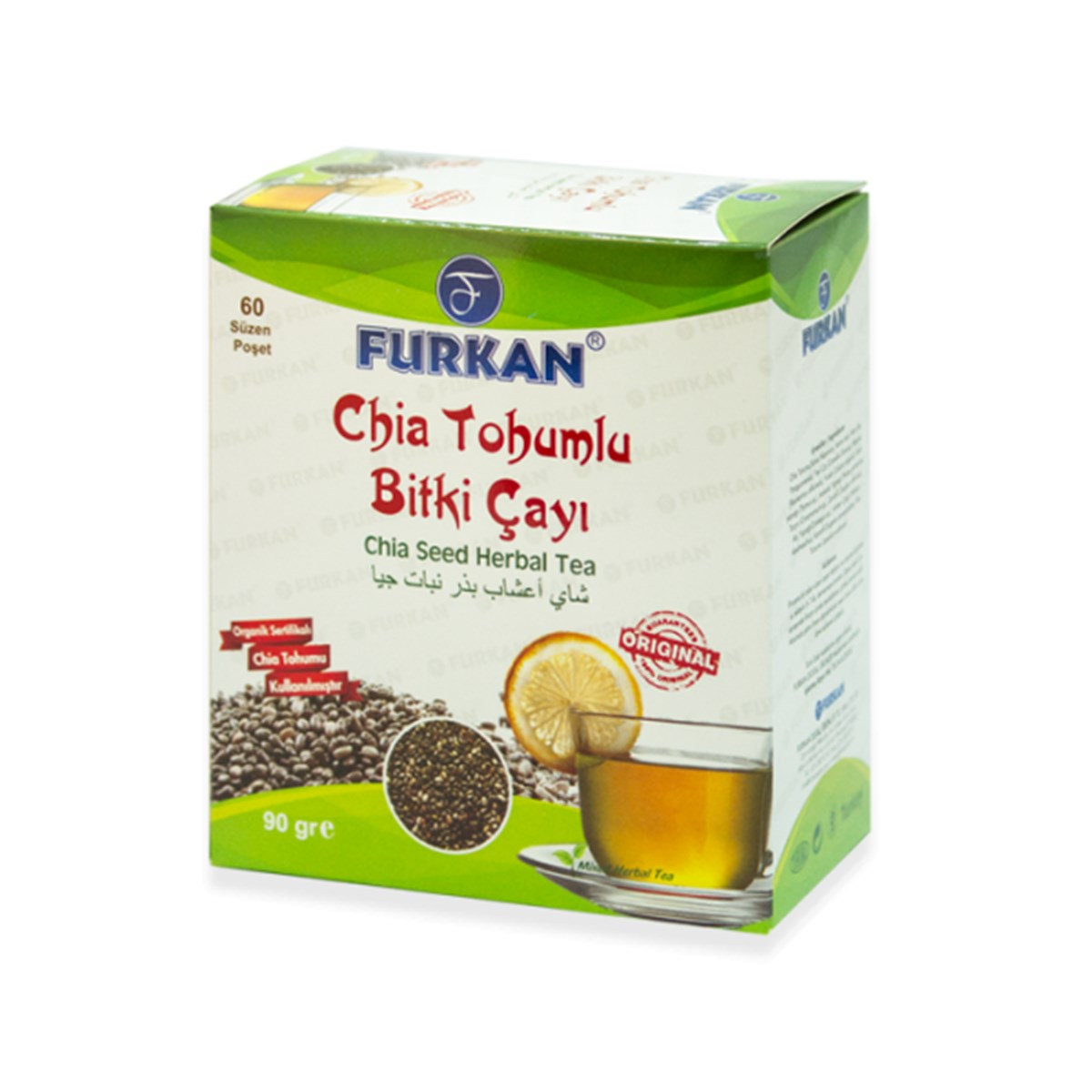 Furkan Chia Tohumlu Bitki Çayı 60'lı