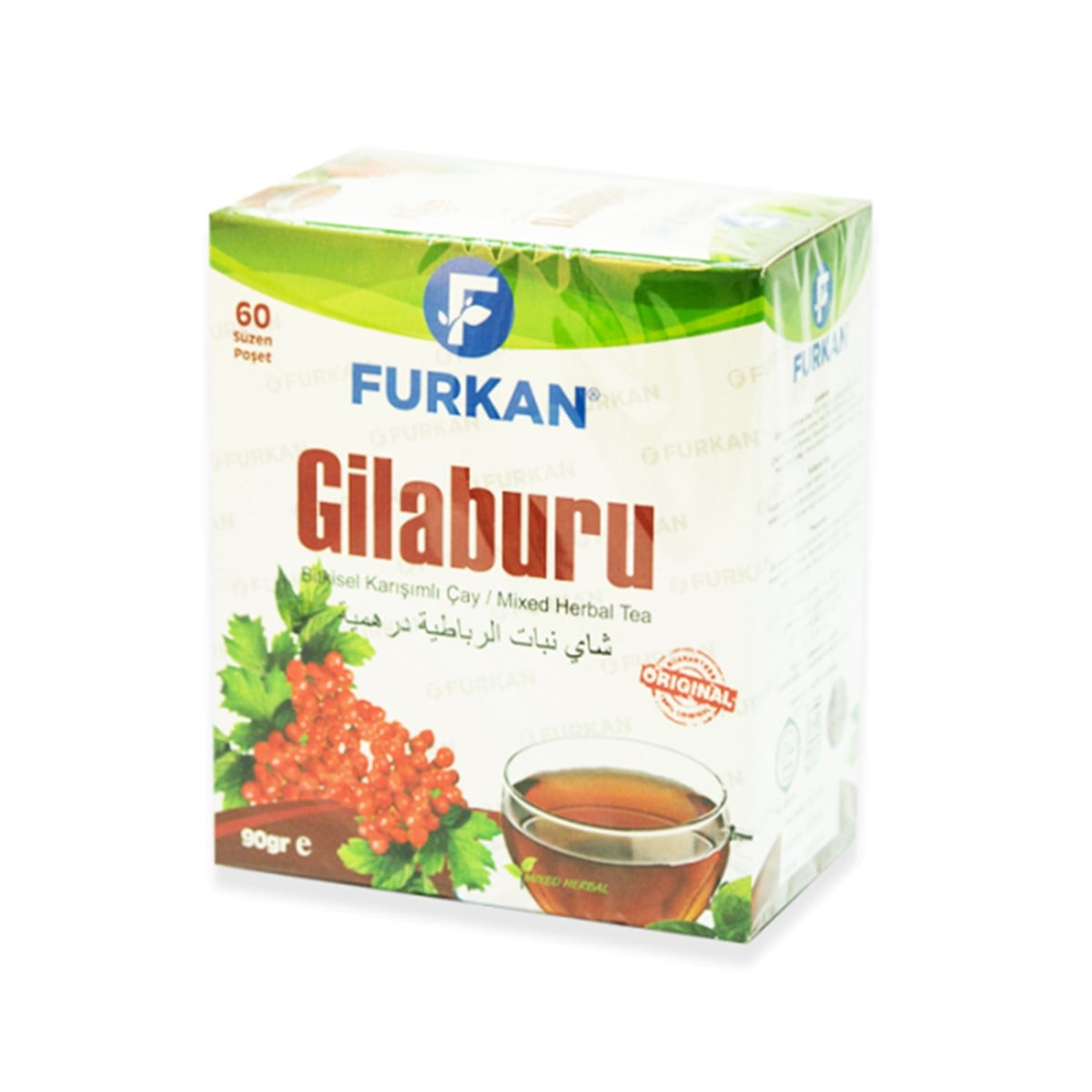 Furkan Gilaburu  Bitkisel Karışımlı Çay 60'lı