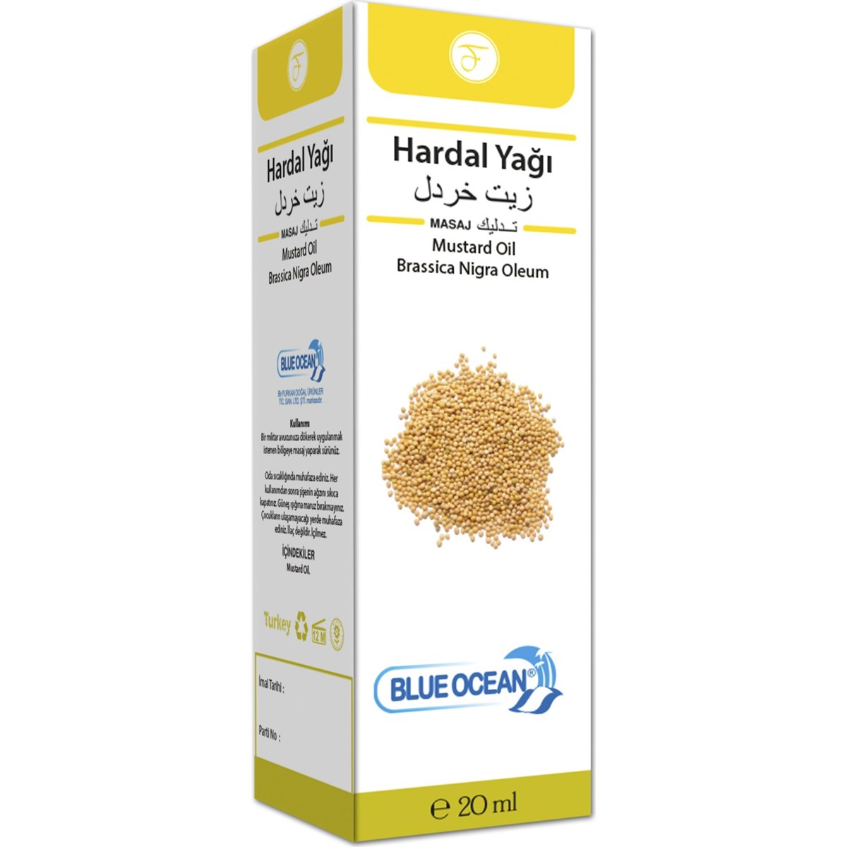 Furkan Hardal Yağı 20cc