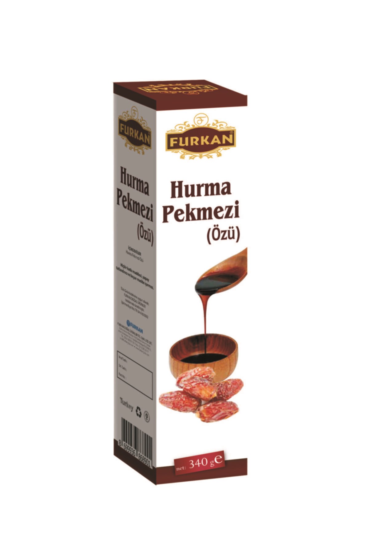 Furkan Hurma Pekmezi Özü 340gr