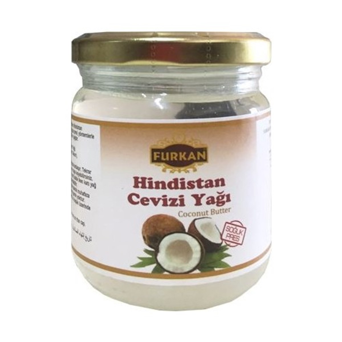 Furkan Katı Hindistan Cevizi Yağı 160gr