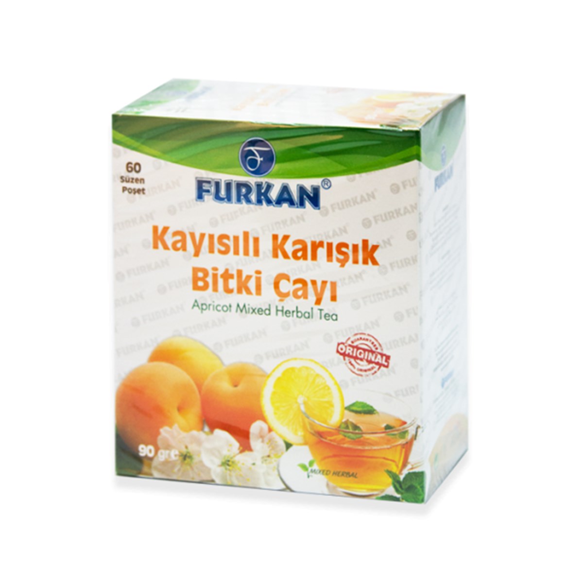 Furkan Kayısılı Karışık Bitki Çayı 60'lı