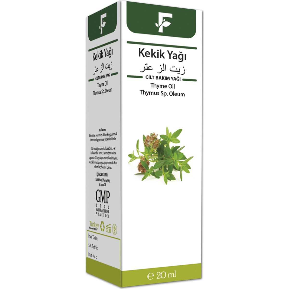 Furkan Kekik Yağı 20cc