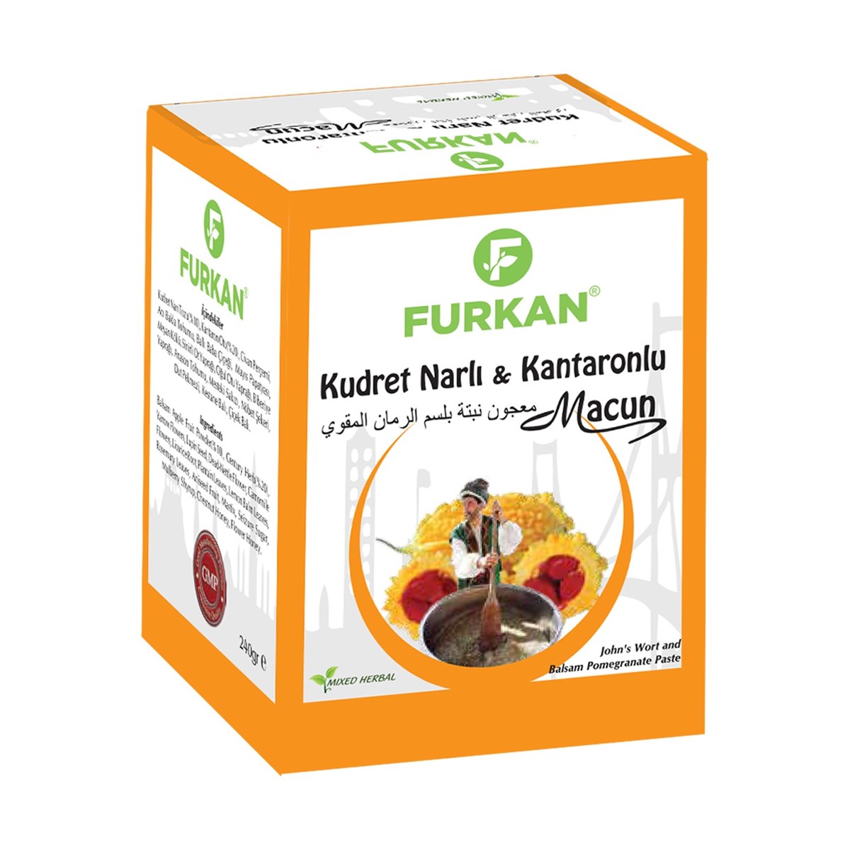 Furkan Kudret Narlı Kantaronlu Macun 240gr