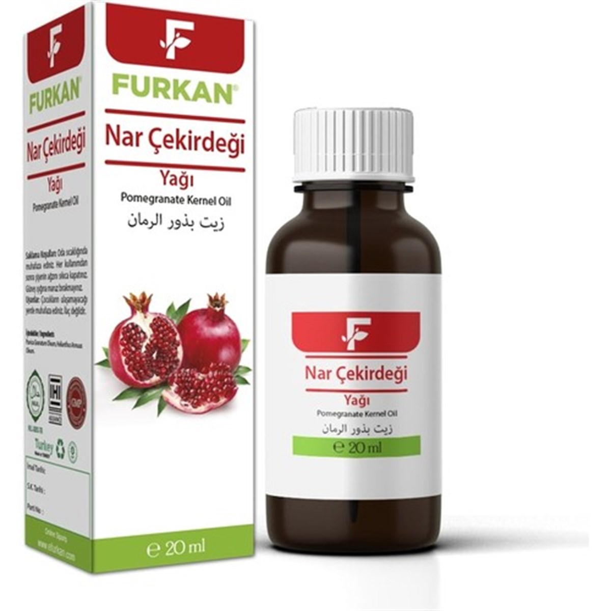 Furkan Nar Çekirdeği Yağı 20cc