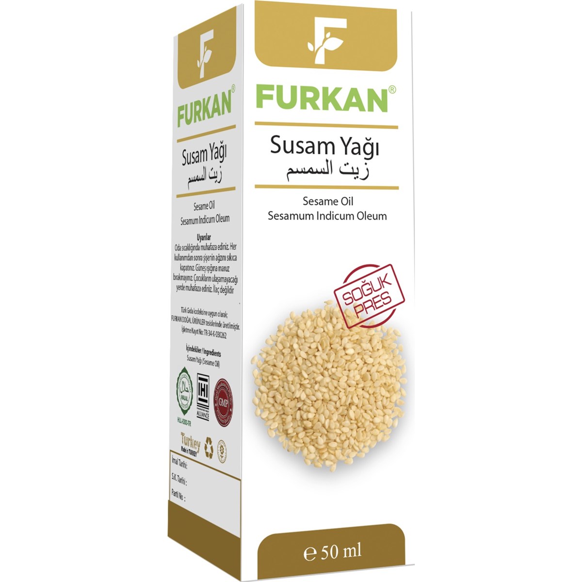 Furkan Susam Yağı 50cc